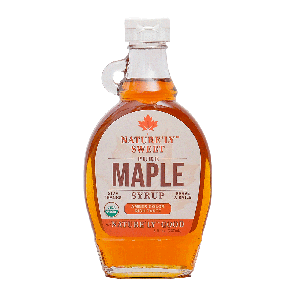 8oz organic maple syrup